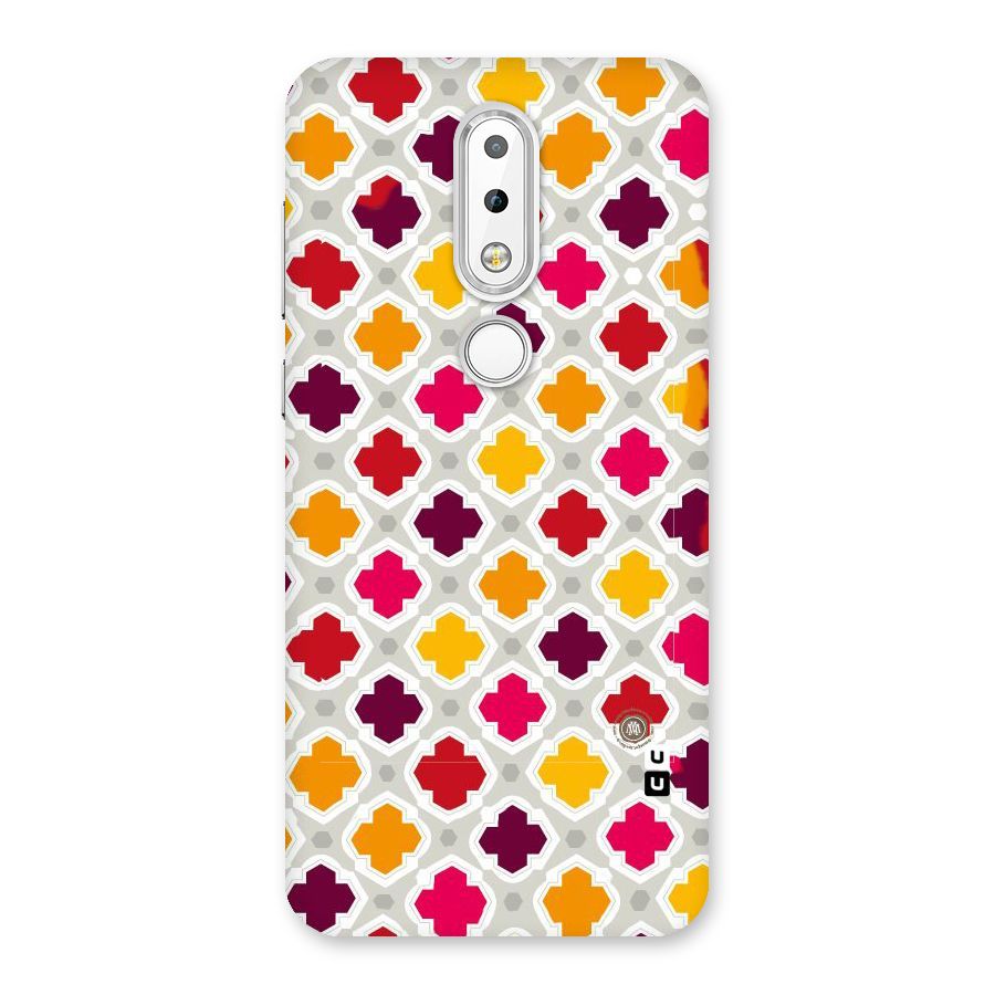 Bright Pattern Back Case for Nokia 6.1 Plus
