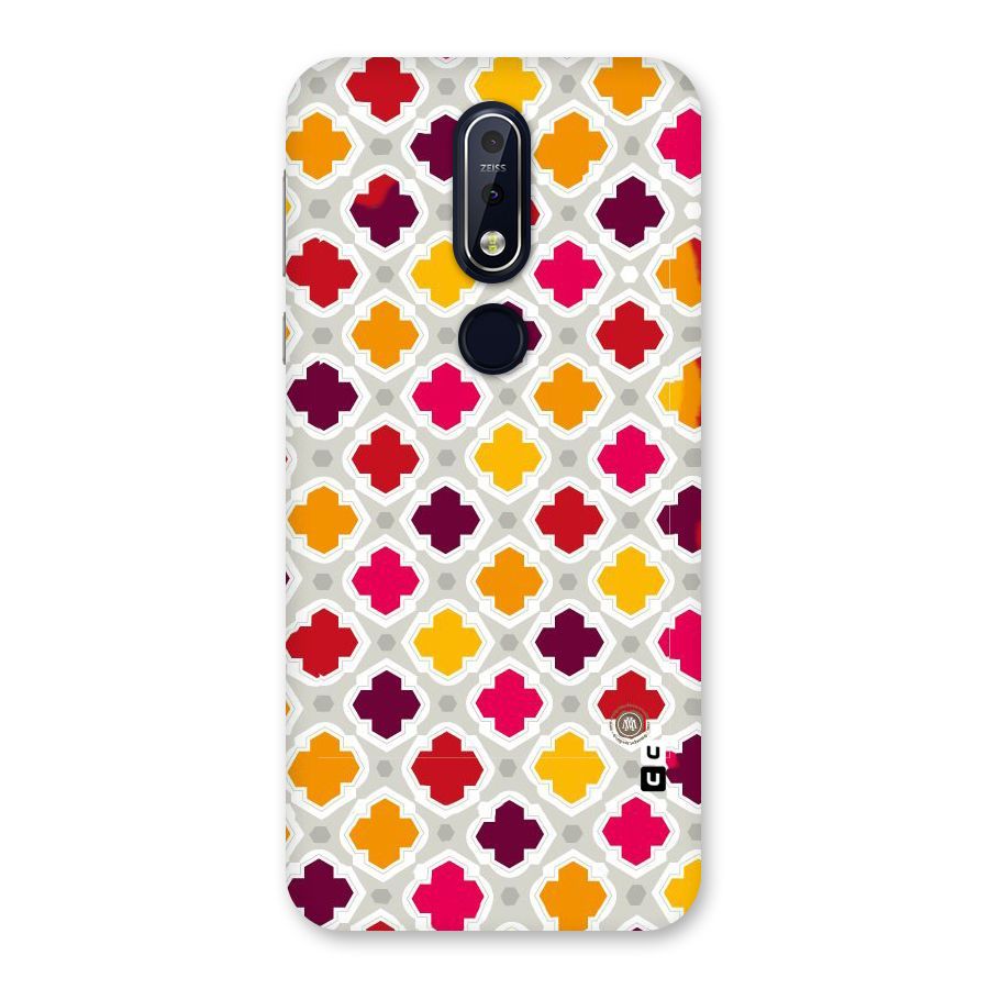 Bright Pattern Back Case for Nokia 7.1