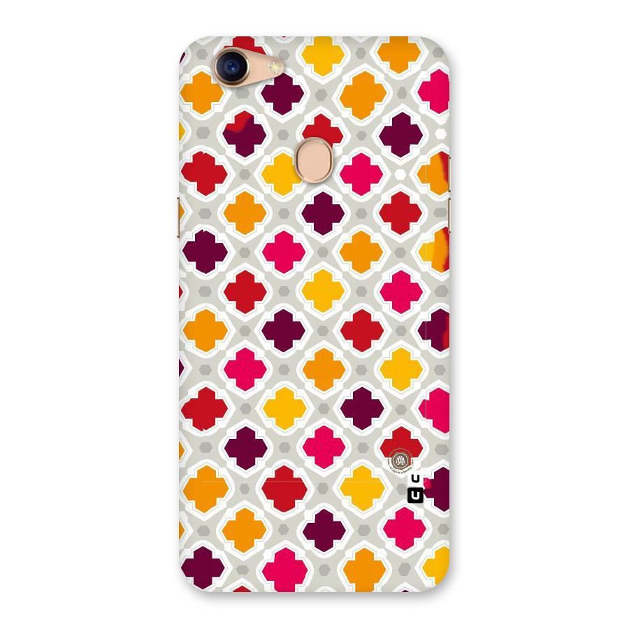 Bright Pattern Back Case for Oppo F5 Youth
