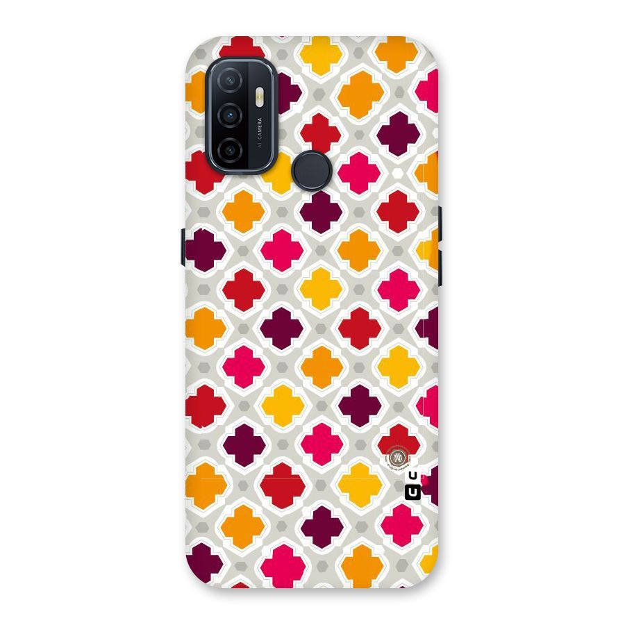 Bright Pattern Back Case for Oppo A32