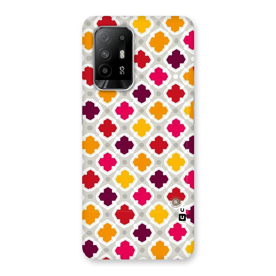 Bright Pattern Back Case for Oppo F19 Pro Plus 5G