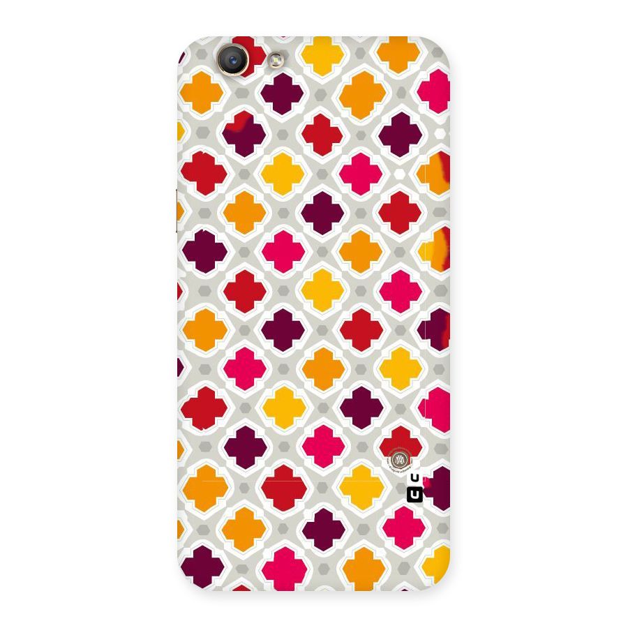 Bright Pattern Back Case for Oppo F1s