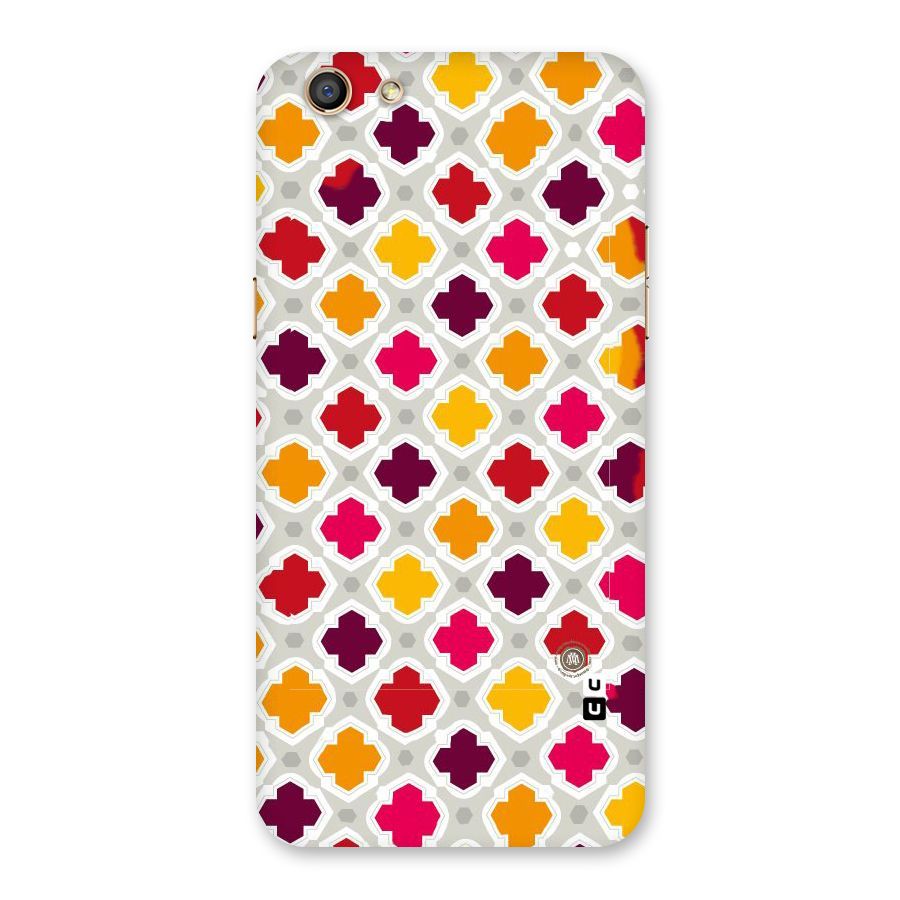 Bright Pattern Back Case for Oppo F3