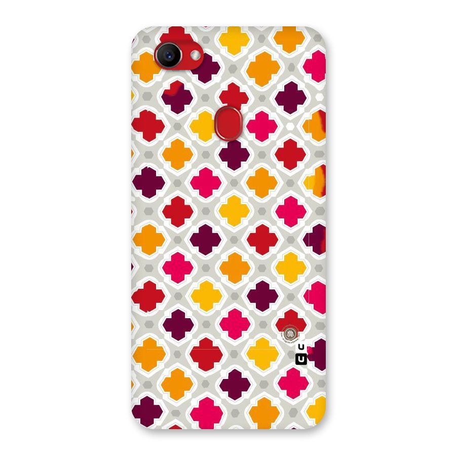 Bright Pattern Back Case for Oppo F7