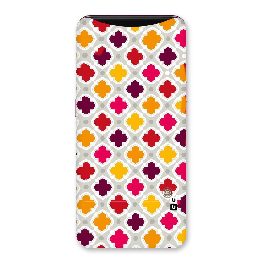 Bright Pattern Back Case for Oppo Find X