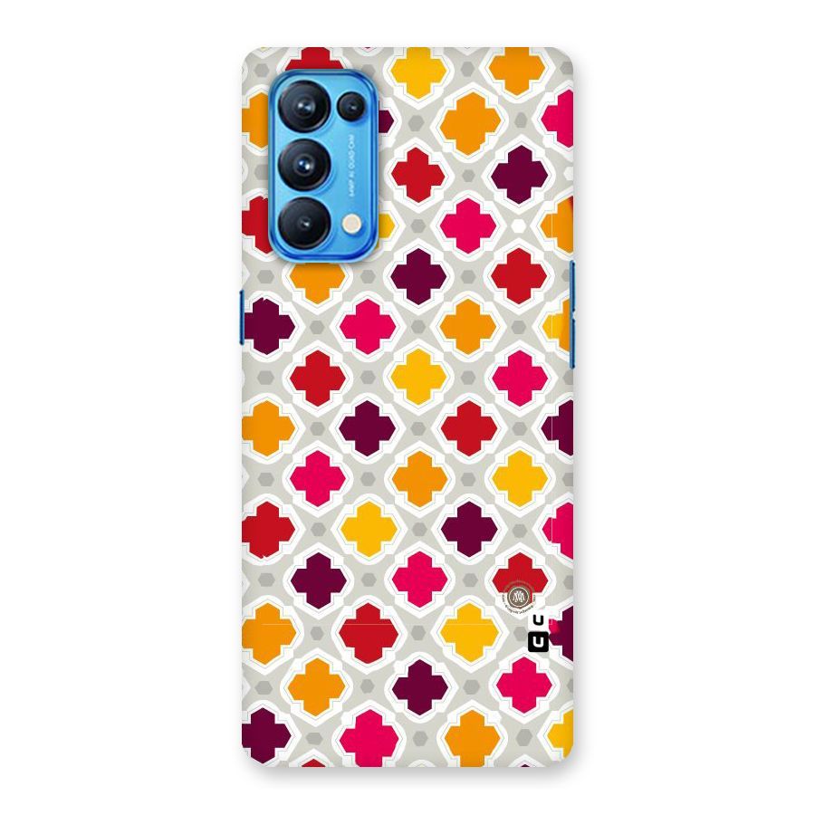 Bright Pattern Back Case for Oppo Reno5 Pro 5G