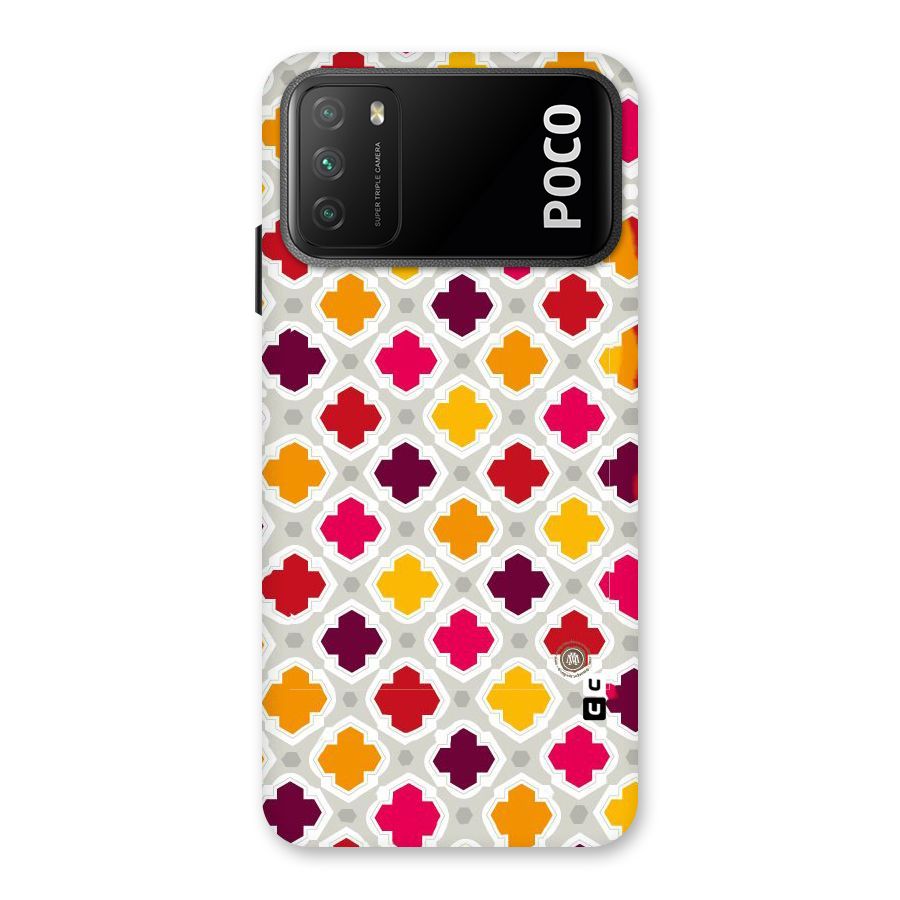Bright Pattern Back Case for Poco M3