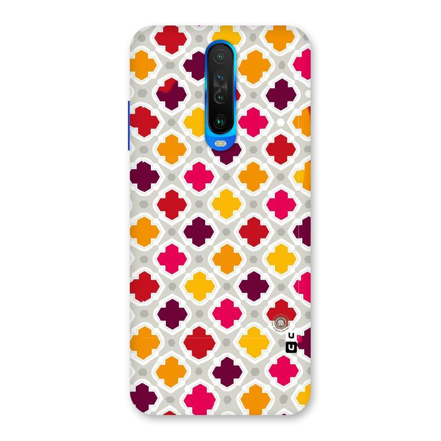 Bright Pattern Back Case for Poco X2