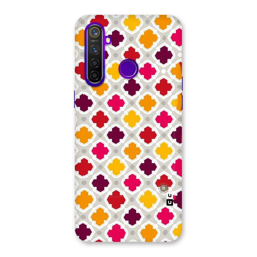 Bright Pattern Back Case for Realme 5 Pro