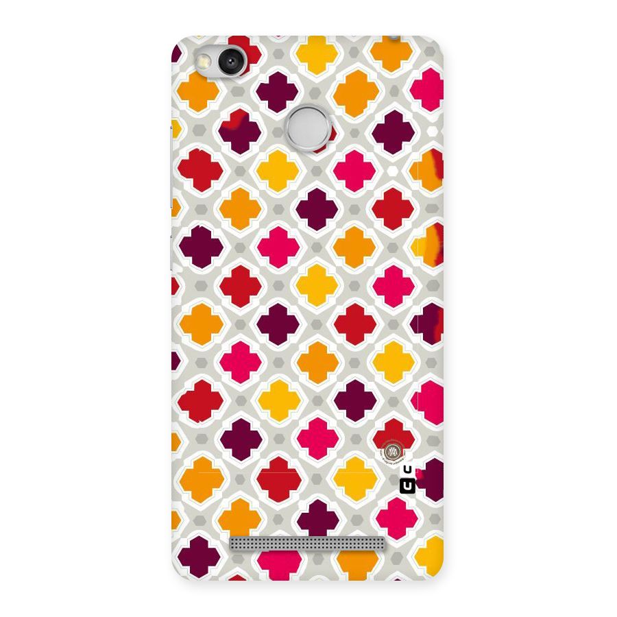 Bright Pattern Back Case for Redmi 3S Prime