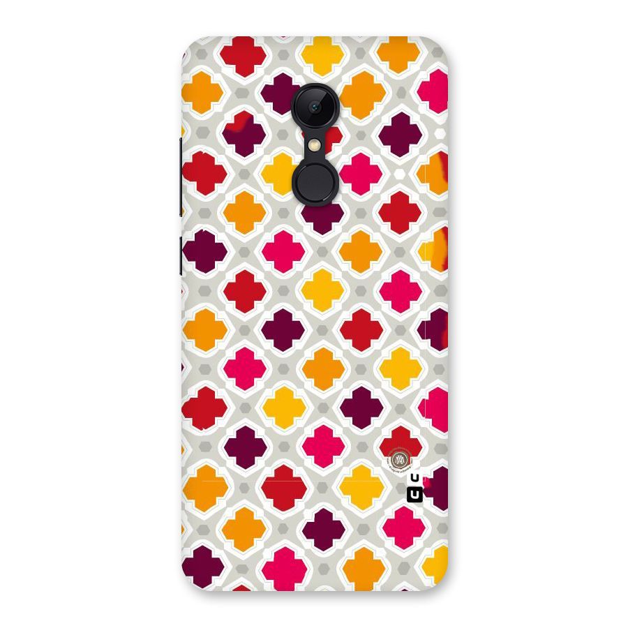 Bright Pattern Back Case for Redmi 5