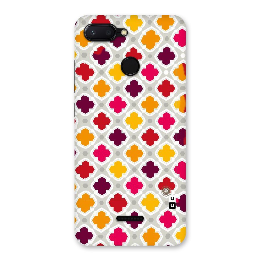Bright Pattern Back Case for Redmi 6