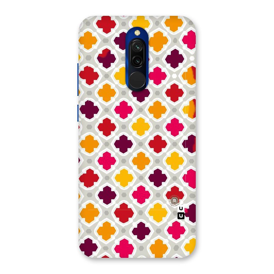 Bright Pattern Back Case for Redmi 8