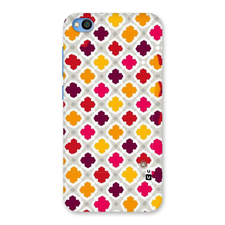 Bright Pattern Back Case for Redmi Go