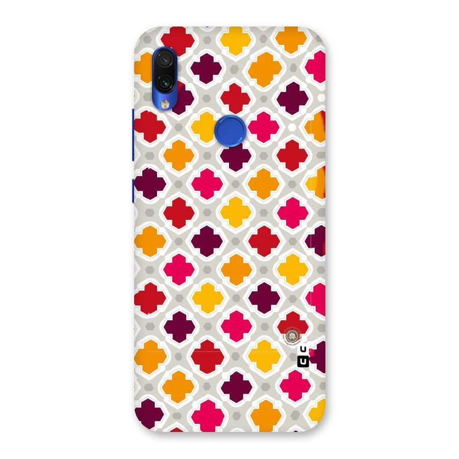 Bright Pattern Back Case for Redmi Note 7S