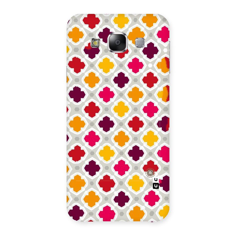 Bright Pattern Back Case for Samsung Galaxy E5