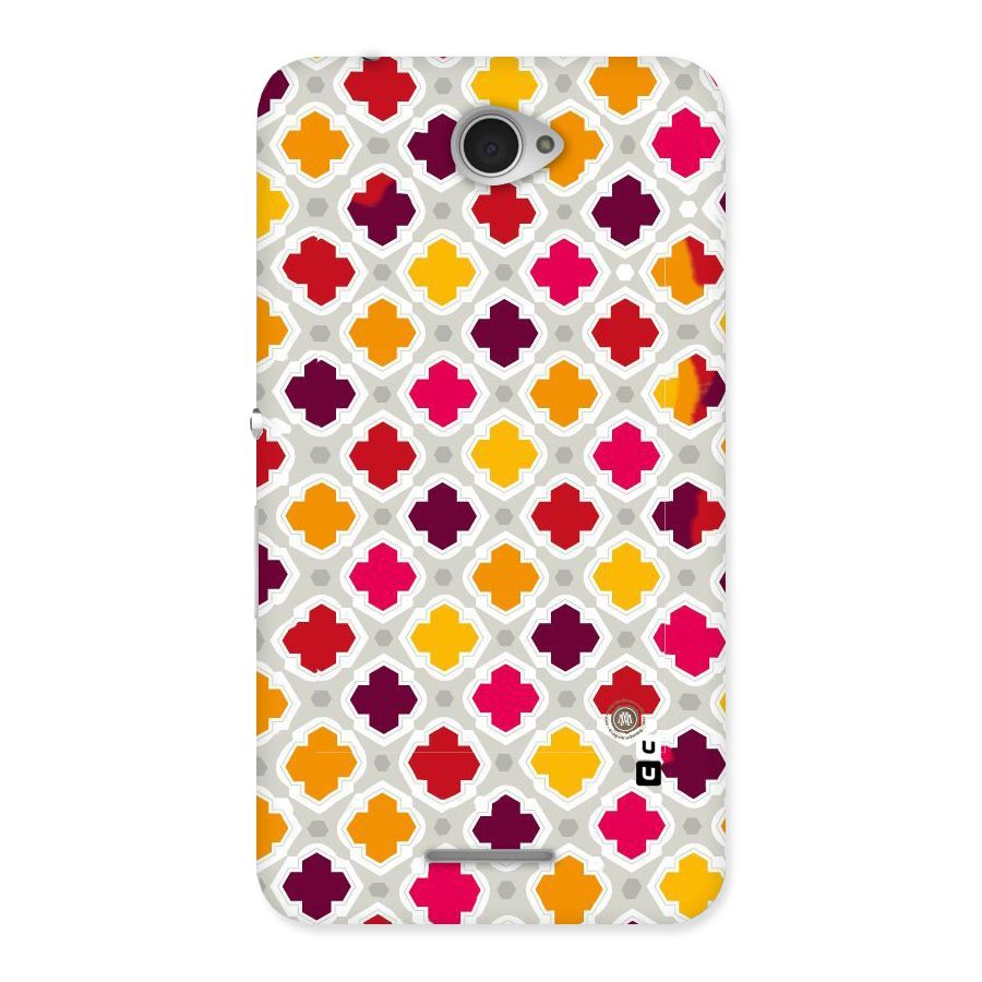 Bright Pattern Back Case for Sony Xperia E4