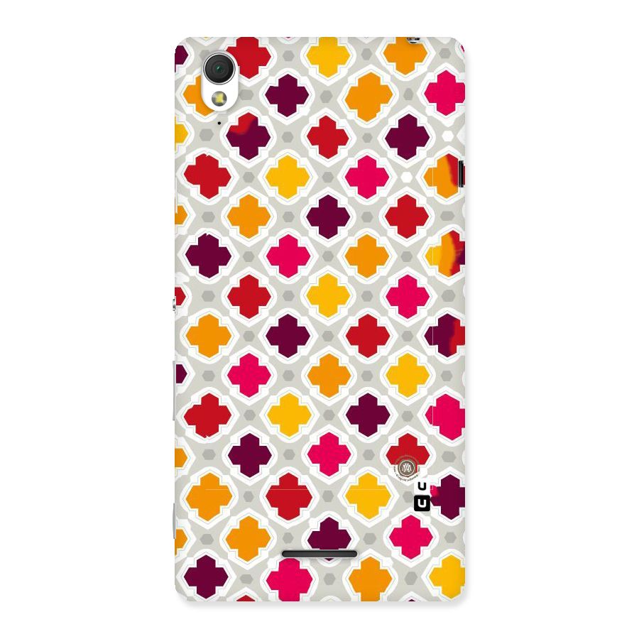 Bright Pattern Back Case for Sony Xperia T3