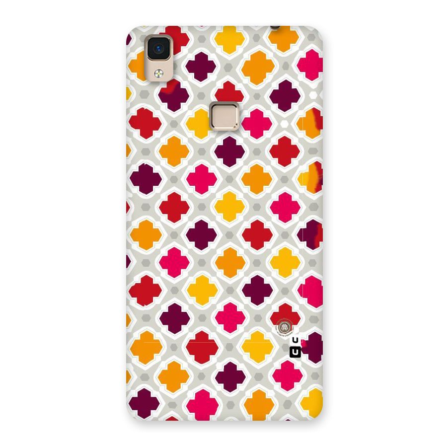 Bright Pattern Back Case for V3 Max