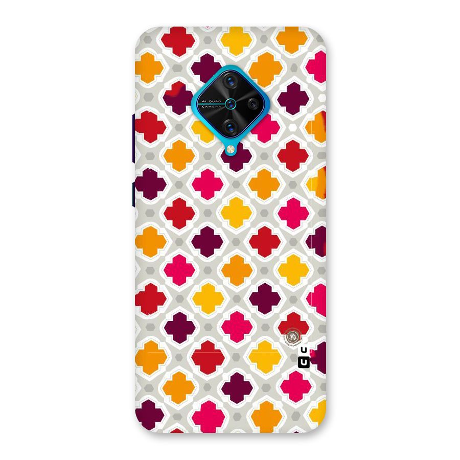 Bright Pattern Back Case for Vivo S1 Pro
