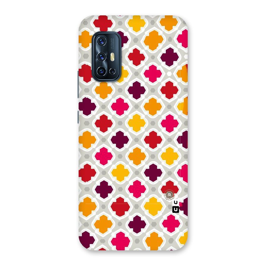 Bright Pattern Back Case for Vivo V17