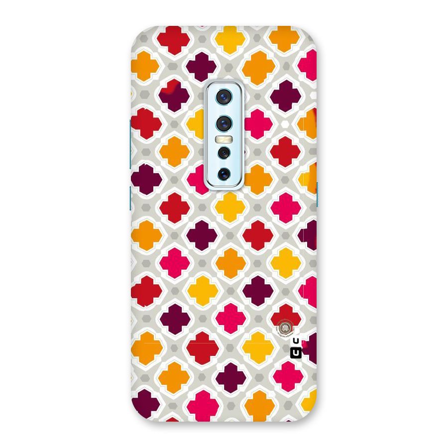 Bright Pattern Back Case for Vivo V17 Pro