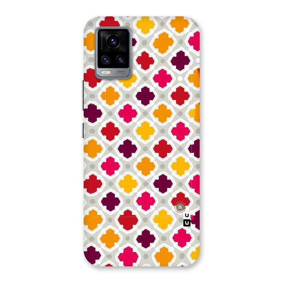 Bright Pattern Back Case for Vivo V20