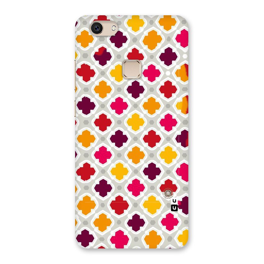 Bright Pattern Back Case for Vivo V7