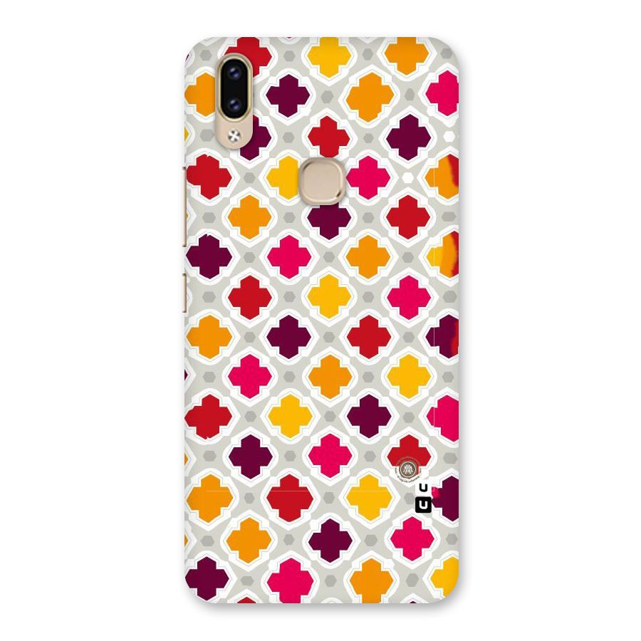 Bright Pattern Back Case for Vivo V9 Youth