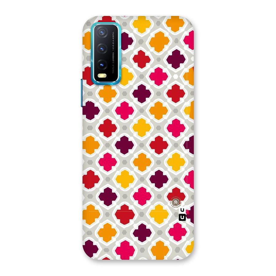 Bright Pattern Back Case for Vivo Y20A