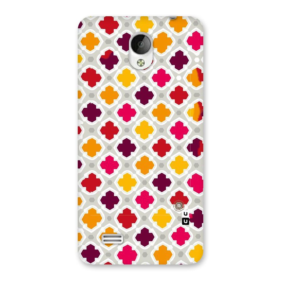 Bright Pattern Back Case for Vivo Y21