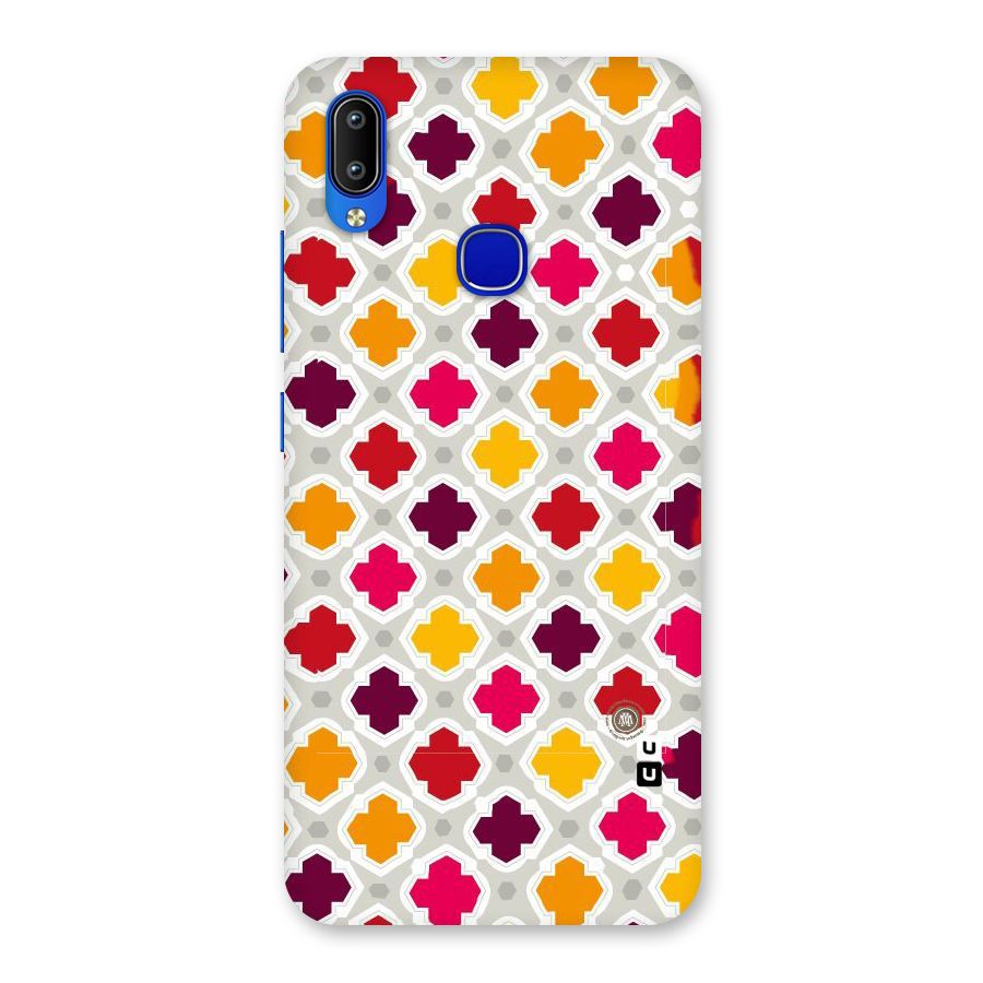 Bright Pattern Back Case for Vivo Y91