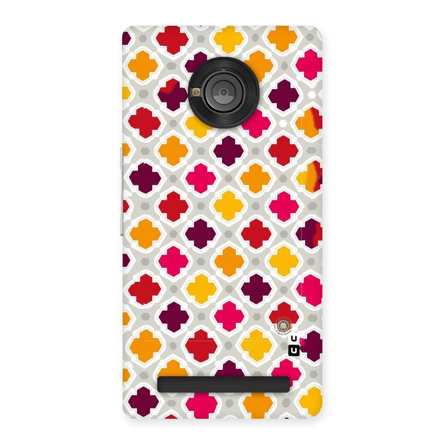 Bright Pattern Back Case for Yu Yuphoria