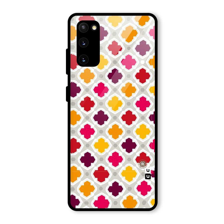 Bright Pattern Glass Back Case for Galaxy S20 FE 5G