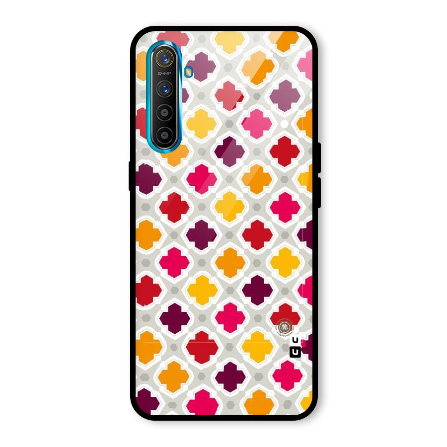 Bright Pattern Glass Back Case for Realme X2
