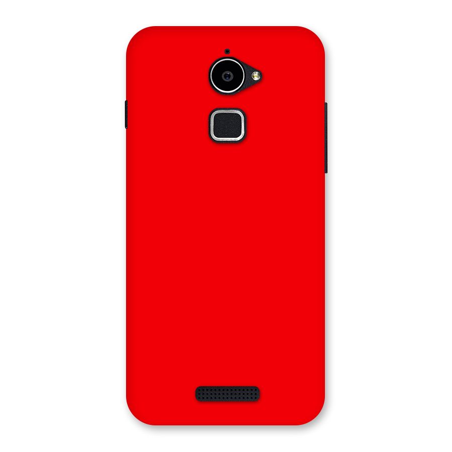Bright Red Back Case for Coolpad Note 3 Lite
