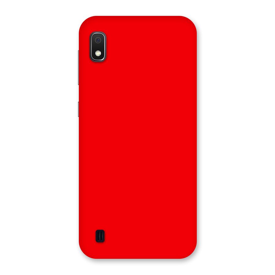 Bright Red Back Case for Galaxy A10