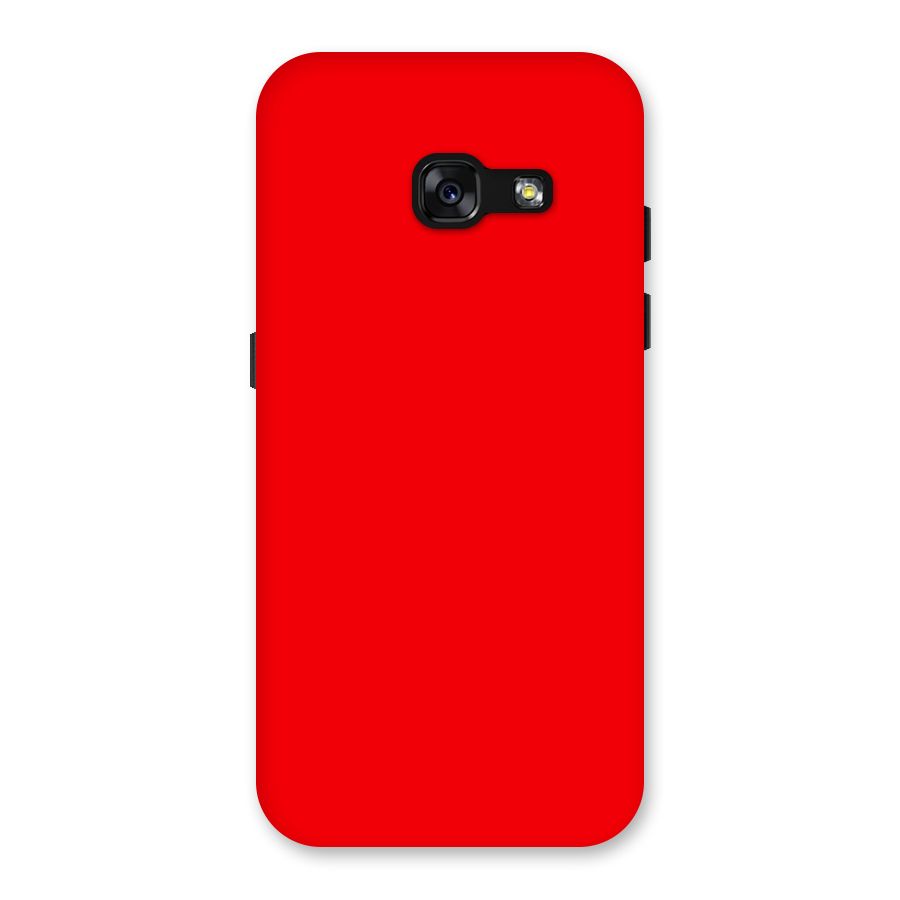 Bright Red Back Case for Galaxy A3 (2017)
