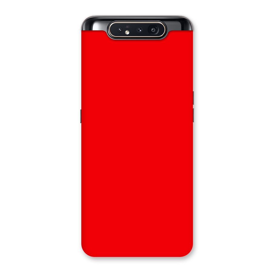 Bright Red Back Case for Galaxy A80