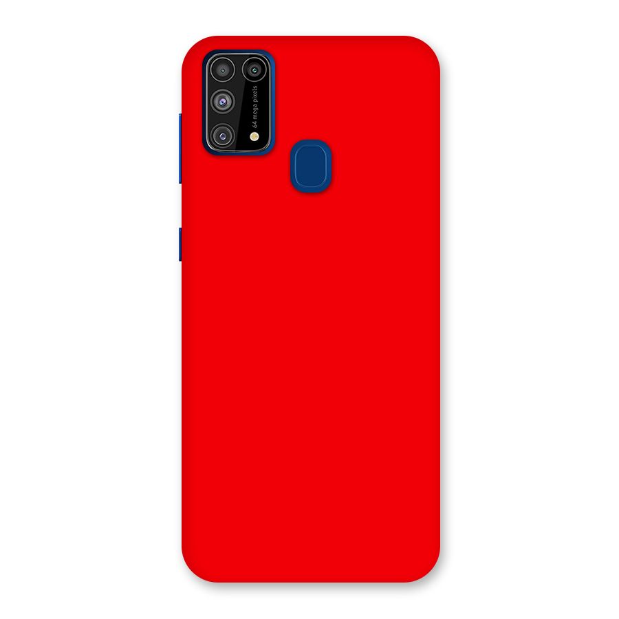 Bright Red Back Case for Galaxy F41