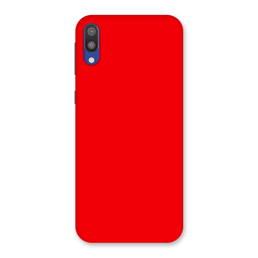 Bright Red Back Case for Galaxy M10