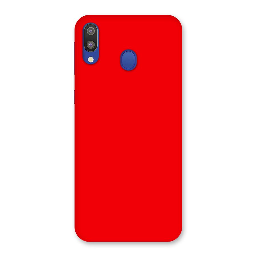 Bright Red Back Case for Galaxy M20