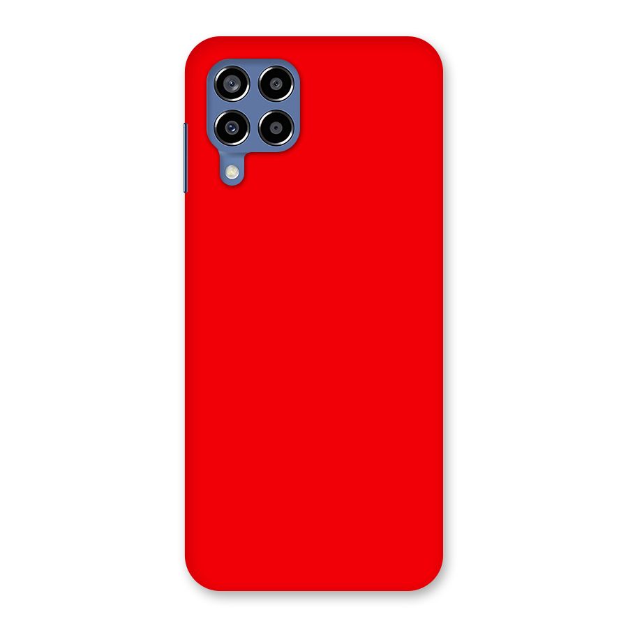 Bright Red Back Case for Galaxy M53 5G