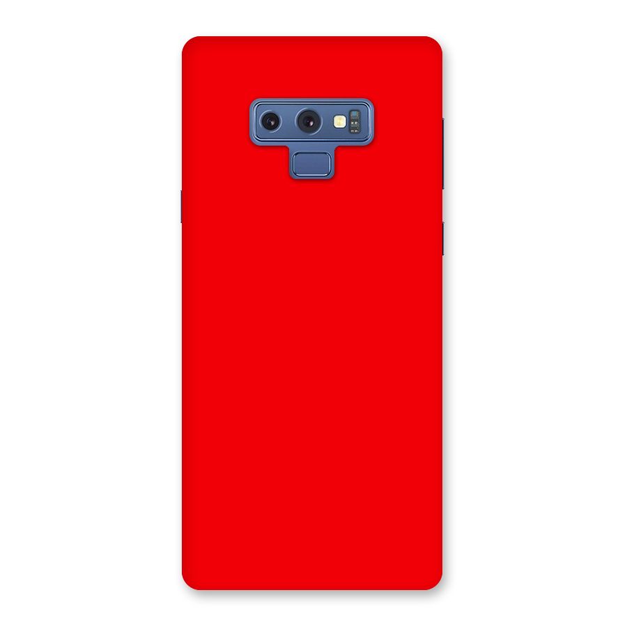 Bright Red Back Case for Galaxy Note 9