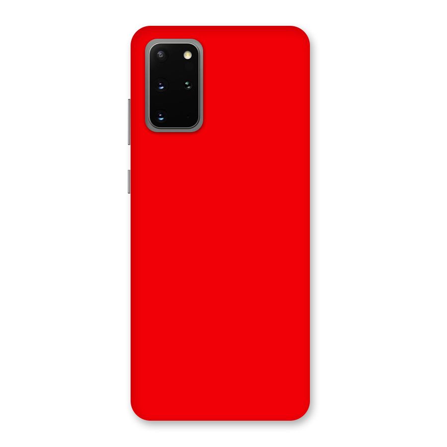 Bright Red Back Case for Galaxy S20 Plus