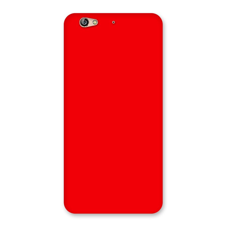 Bright Red Back Case for Gionee S6