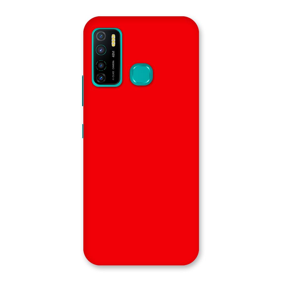 Bright Red Back Case for Infinix Hot 9 Pro