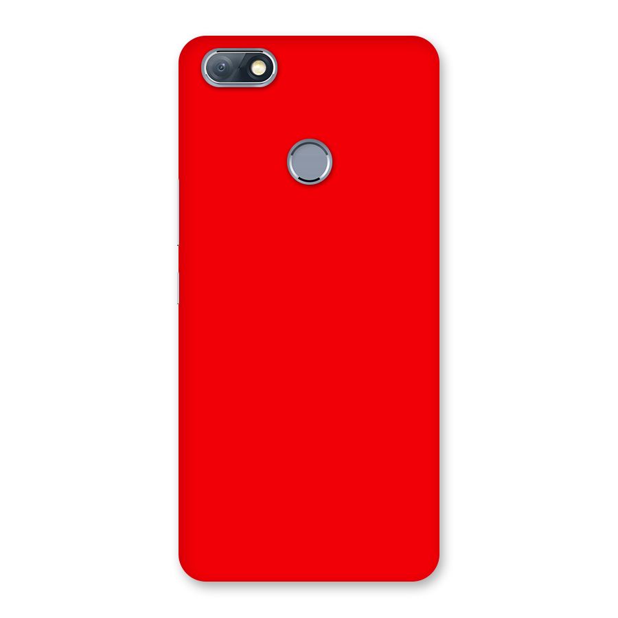 Bright Red Back Case for Infinix Note 5