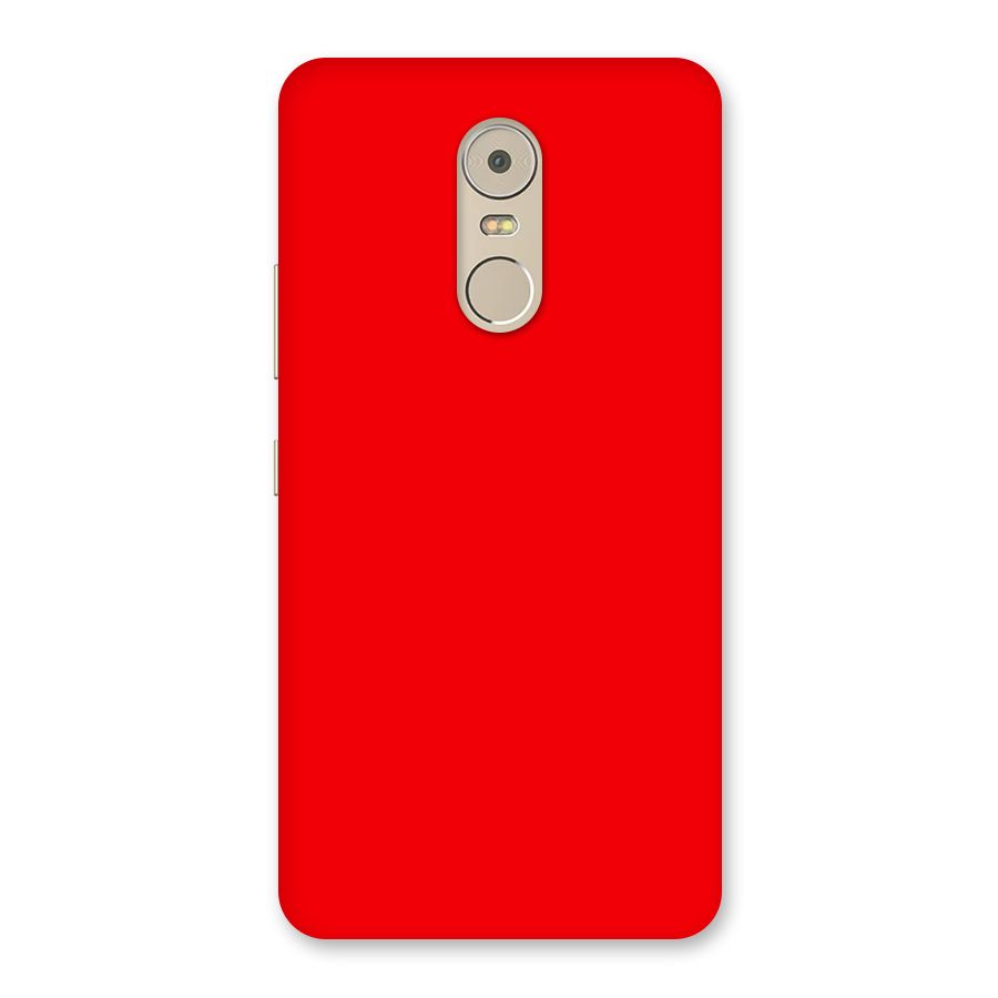 Bright Red Back Case for Lenovo K6 Note