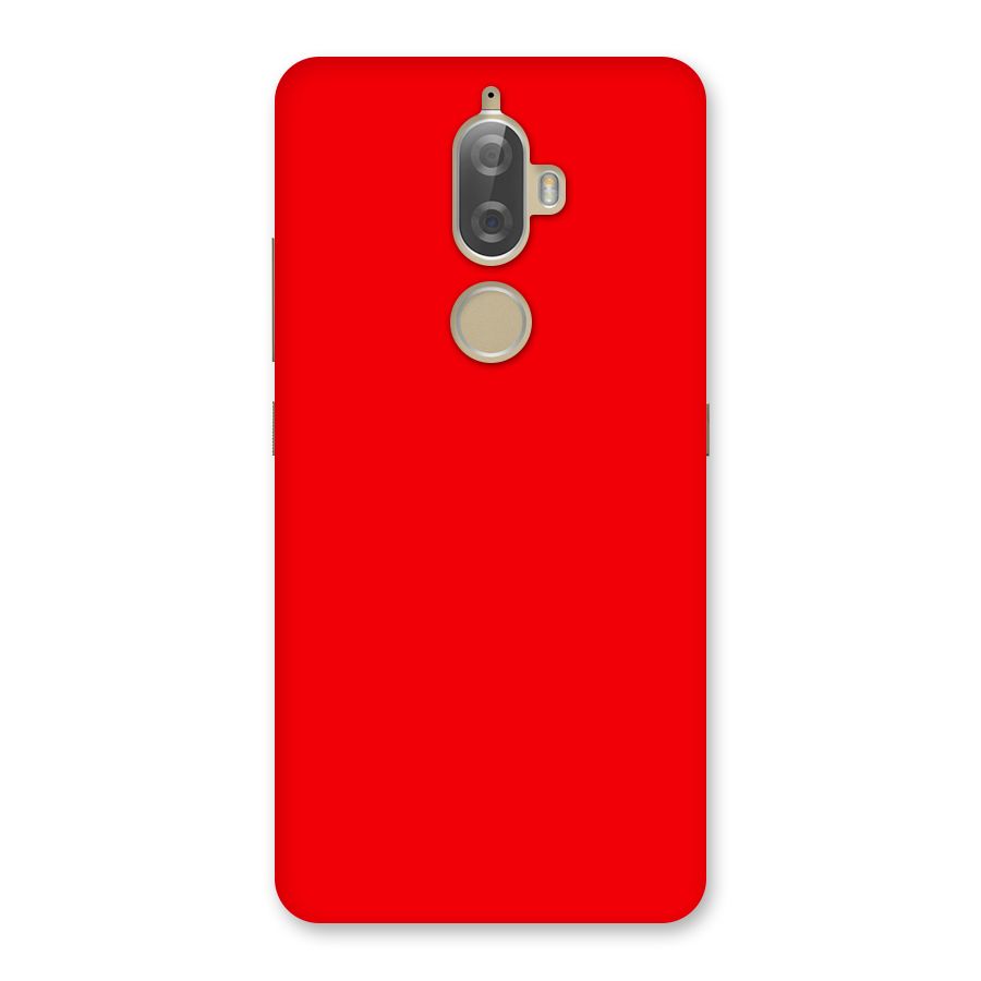Bright Red Back Case for Lenovo K8 Plus